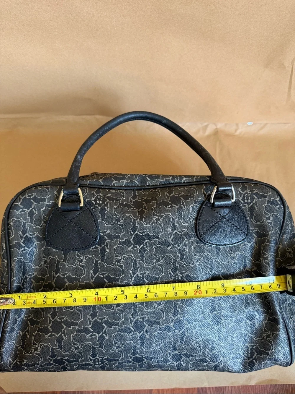 Celine Coated Canvas Speedy Bag